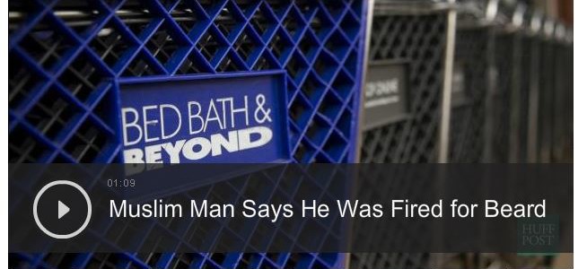 My First Podcast – Muslim Guy Alleges Discrimination Against Bed, Bath & Beyond